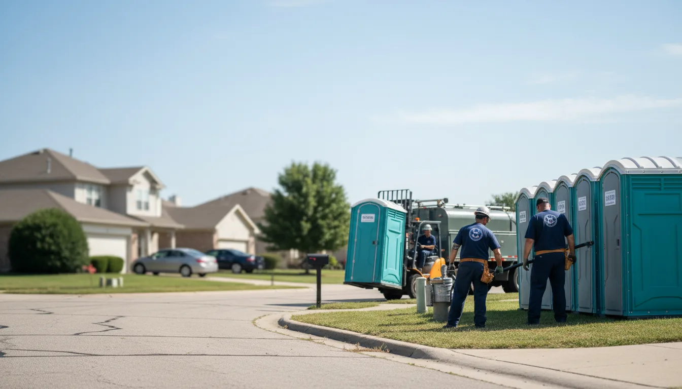 Porta Potty Rental in Greenville, TX near me